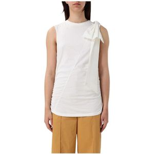 Liu Jo, Dames, Tops, Wit, Maat: S Katoen,