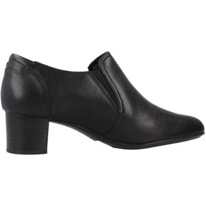 Clarks - Linnae Way - Laarzen - Zwart - Leer - Slip-on Model
