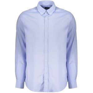 Paul & Shark, Heren, Overhemden, Blauw, Maat: 2XL Katoen,