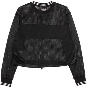 Fila, Dames, Tops, Zwart, Maat: M Poliester,