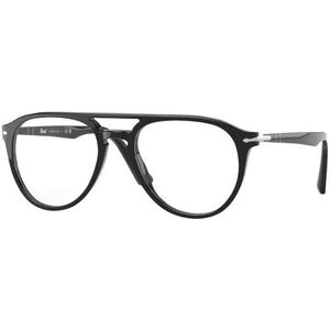 Persol - PO3160V - Optische Monturen - Zwart - Acetaat - Piloot