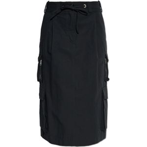 Dolce & Gabbana, Dames, Rokken, Zwart, Maat: 2XS Katoen,