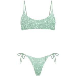 MC2 Saint Barth, Dames, Badkleding, Groen, Maat: M/L