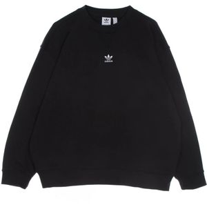 Adidas, Dames, Sweatshirts & Hoodies, Zwart, Maat: 2XL Katoen,