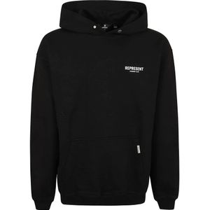 Represent, Heren, Sweatshirts & Hoodies, Zwart, Maat: XL Katoen,