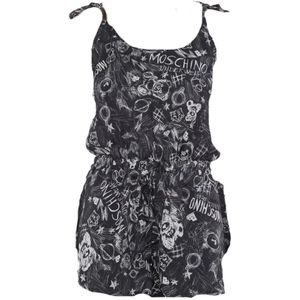 Moschino, Dames, Jumpsuits & Playsuits, Zwart, Maat: S