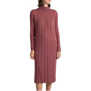 Gran Sasso, Dames, Jurken, Roze, Maat: S Katoen,