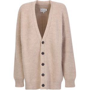 Maison Margiela - Cardigan - Beige - 100% Wol