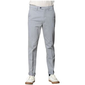 Mason's, Heren, Broeken, Grijs, Maat: XS Katoen,