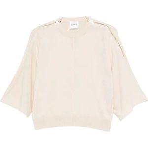 Nude, Dames, Truien, Beige, Maat: S