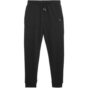 Lyle & Scott, Heren, Broeken, Zwart, Maat: M