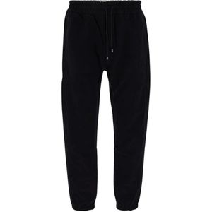 Saint Laurent, Heren, Broeken, Zwart, Maat: M