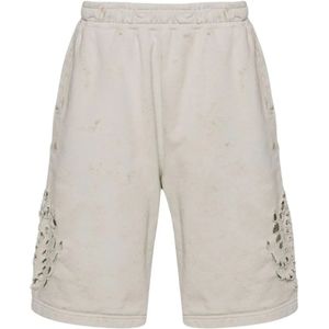 44 Label Group, Heren, Korte broeken, Grijs, Maat: S Katoen,