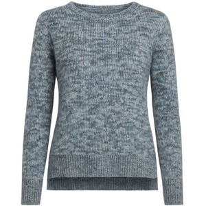 Iblues, Dames, Truien, Blauw, Maat: L Denim,