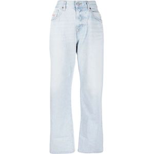 Diesel, Dames, Jeans, Blauw, Maat: W25 L32 Katoen,