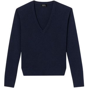 A.p.c., Dames, Truien, Blauw, Maat: S