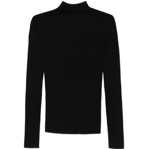 Liu Jo, Dames, Truien, Zwart, Maat: XS Wol,