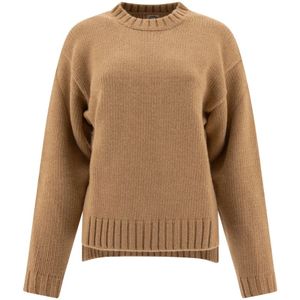 Ines de la Fressange Paris, Dames, Truien, Beige, Maat: XS Wol,