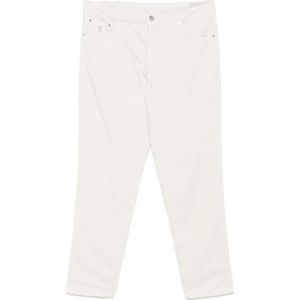 Brunello Cucinelli, Heren, Broeken, Wit, Maat: 2XL Corduroy,