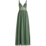 Vera Mont - Elegante Maxi Avondjurk - Groen - Dames