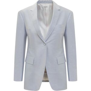 Thom Browne, Dames, Jassen, Blauw, Maat: 2XS Katoen,