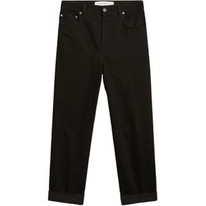 Golden Goose - Wide Leg Jeans - Zwart - 100% Katoen