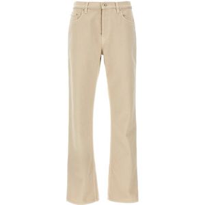 Burberry, Dames, Jeans, Beige, Maat: W24 Katoen,