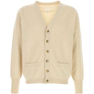 Maison Margiela, Heren, Truien, Beige, Maat: M Kasjmier,