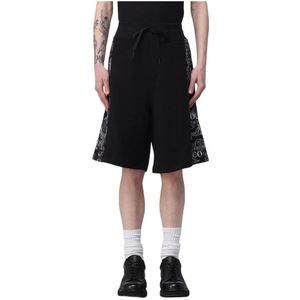 Versace Jeans Couture - Korte Broeken - Zwart - Katoen