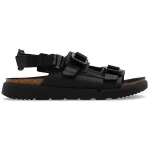 Birkenstock, Heren, Schoenen, Zwart, Maat: 46 EU Leer,