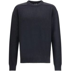 Rick Owens, Heren, Truien, Zwart, Maat: S Wol,