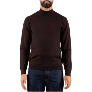 Daniele Fiesoli, Heren, Truien, Bruin, Maat: L Wol,