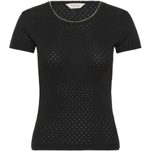 Part Two, Dames, Tops, Zwart, Maat: L Tulle,