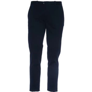 Circolo 1901, Heren, Broeken, Blauw, Maat: XL Katoen,