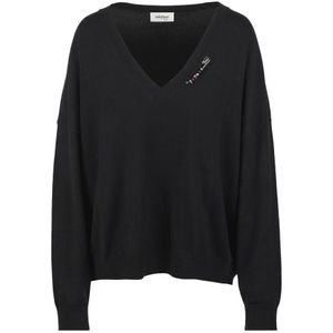 Ottod'Ame, Dames, Truien, Zwart, Maat: L