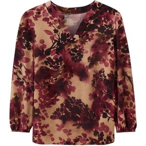 2-Biz, Dames, Blouses & Shirts, Veelkleurig, Maat: M