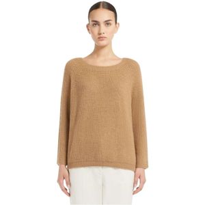 Weekend, Dames, Truien, Bruin, Maat: M