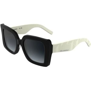 Karl Lagerfeld - KL6203S - Zonnebril - Zwart/Wit - 52/20/140