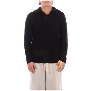Alpha Studio, Heren, Truien, Zwart, Maat: XL Wol,