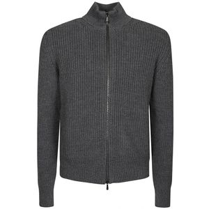 Drumohr, Heren, Truien, Grijs, Maat: L Wol,