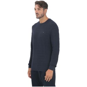 Tommy Hilfiger, Heren, Truien, Blauw, Maat: XS Katoen,