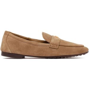 Tory Burch, Dames, Schoenen, Bruin, Maat: 37 EU Leer,