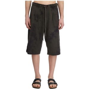 Andrea Ya’aqov, Heren, Korte broeken, Bruin, Maat: S Katoen,