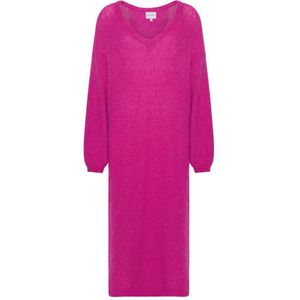 Americandreams, Dames, Jurken, Roze, Maat: ONE Size Wol,