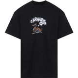 Carhartt Wip, Heren, Tops, Zwart, Maat: S