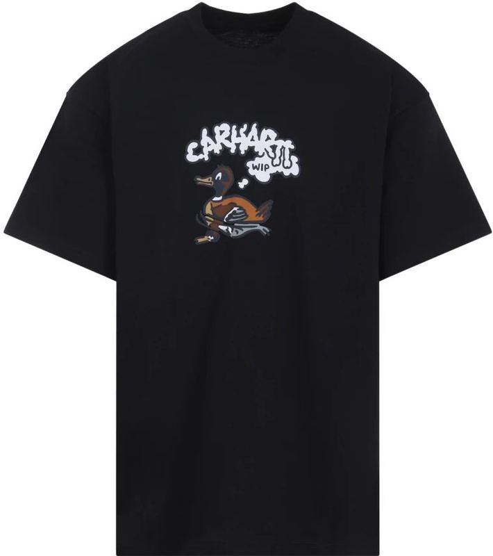 Carhartt Wip, Heren, Tops, Zwart, Maat: S