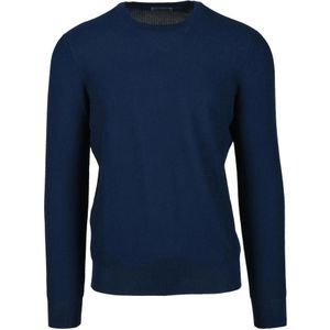 Vengera, Heren, Truien, Blauw, Maat: 4XL Katoen,