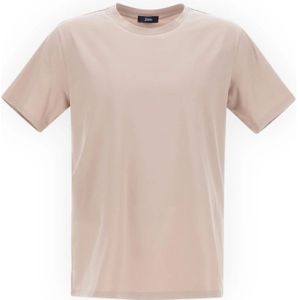 Herno, Heren, Tops, Wit, Maat: M Katoen,