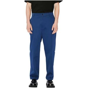 Kenzo, Heren, Broeken, Blauw, Maat: W42
