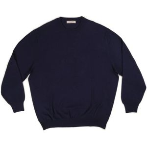 La Fileria, Heren, Truien, Blauw, Maat: 4XL Poliester,